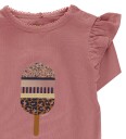 The New Siblings T skjorte Cilly Dusty Rose 68 T skjorte Flerfarget Rosa 62