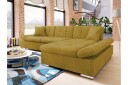 Vananda Soffa med Divan 3 seter   Gul