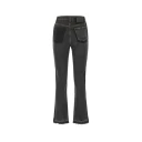 Alexander McQueen Dame Jeans Svart W26,