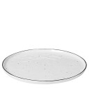 Broste Copenhagen Salt tallerken med prikker Diameter 28 cm