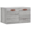  Veggskap grå sonoma 60x36,5x35 cm konstruert tre 8720845948436
