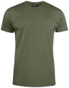 Clique T-Shirt Herr Army Green S