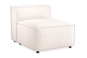 Cubo 1 seters Midtmodul i Stoff 80 cm bred   Lys beige