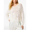 Twinset Dame Strikkevarer Hvit S,