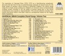 Joyful Company Of Singers, Gavin Roberts, Finchley Children's Music Group, John Evanson, Peter Broadbent, Grace Rossiter  Brian: Complete Choral Songs, Vol. 2  CD