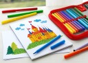 Faber Castell Felt Tip Pen Castle Pack of 50 in Cardboard Box