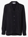 Selected Femme Kamma Long Sleeve Shirt Sort 34