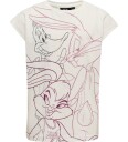 Hummel T skjorte hmlSpace Jam Diez Marchmallow 5 år 110 T skjorte Hvit Lilla