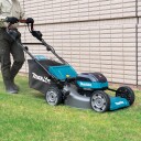 Makita Lm001gz01 Batteridrevet Gressklipper 40Vmax Xgt 48 Cm Bl Motor Selvgående 4 I 1 Klipp/Innsamling/Mulding/Side Bak Utkast Stålklippeslede Uten Batteri Og Lader