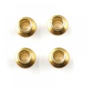 Yeah Racing TABB-007GD BRASS KING PIN 4PCS FOR TAMIYA BBX BB-01