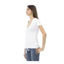Trussardi Dame Topper Hvit S,