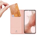 Dux Ducis Skin Pro-etui for Samsung Galaxy S23+ flip cover kort lommebok stativ rosa