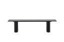 Spisebenk Olivia 40x180x45 cm Svart   Svart