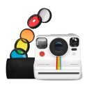 Polaroid Now + Gen 2 analogt kamera (hvit)
