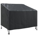  Utemøbelbeskyttelse Svart 96 x 79 x 74 cm 210D Oxford-stoff