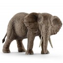 Schleich Afrikansk Elefant Hunn Figur 9 cm