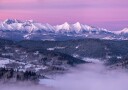 Purple Mountain Dawn Plakat / 70x100
