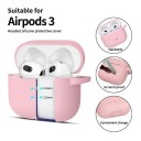 Tech Protect Silicone Hook Case for Apple AirPods 3 Pink