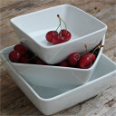 Porsgrunds Porselænsfabrik Sense Firkant Bolle 18cm 1,3L