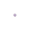 Hårklemme Smiley Lilla