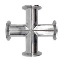 Kegland 1.5" Krysskobling Tri-Clamp For oppsett med flere tilkoblinger