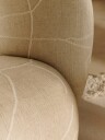 Ferm Living Rico Loungestol Utzon Can Lis Off white / Sand
