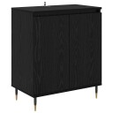  Serviesskap Svart Eik 60 x 35 x 70 cm Konstruert tre