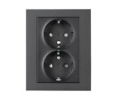 Elko Plus Ramme Rehabstikk 1-Hull Sort