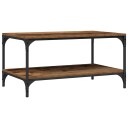 vidaXL Kaffebord Gammelt tre 80 x 50 x 40 cm Konstruert tre