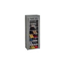 Skogarderobe i stoff med 9 rom