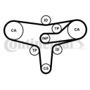 Registerreim sett CONTITECH CT1117K2PRO