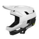 POC Otocon Race Mips Fullfacehjelm Hydrogen White/Uranium Black Matt