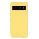 INCOVER Google Pixel 7 Liquid Silikon Deksel med Stropp - Gul