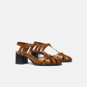 Scarosso Dame Sko Brun 39 1/2 EU,