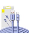 Baseus Crystal Shine cable USB to USB-C 100W 2m (purple)
