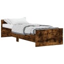 vidaXL Sengeramme sonoma eik 75x190 cm konstruert tre 8721012154360