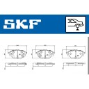 SKF VKBP 91356 A Bremseklosser