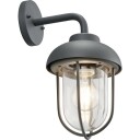 Trio Lighting Duero utendørs vegglampe antrasitt