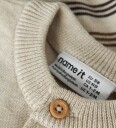 Name It Cardigan - Strikk - NBMRONNYS - Peyote Melange - Name It - 1½ år (86) - Cardigan Beige Brun