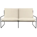 Ferm Living Desert 2 seters sofa Black/Off white