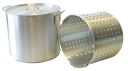 Krabbegryte med innerrist   Aluminium   40 liter