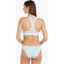 Calvin Klein Unlined Bralette   Icon Cotton Modal Island Reef XS