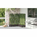 Hageplanter med Vanningssystem 5 stk Brun
