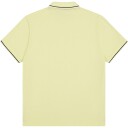 Champion Logo Pique Polo T skjorte Herre Gul XL