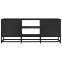  TV-benk svart 100x35x41 cm konstruert tre og metall 8721102838934