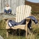 Hyttefeber Adirondack-pakke stol med fotskammel