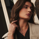 Ania Haie ANIA HAIE GOLD TIGER EYE STATEMENT RING 54