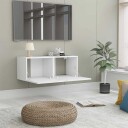 vidaXL TV-benk hvit 80x30x30 cm sponplate