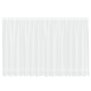  Gardiner med gardiner Blomster Hvit 400 x 180 cm Polyester