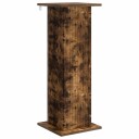 vidaXL Planteholder Røkt Eik 30,5 x 30 x 80,5 cm Konstruert tre